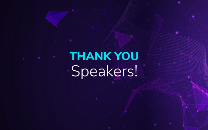 Thank you speakers